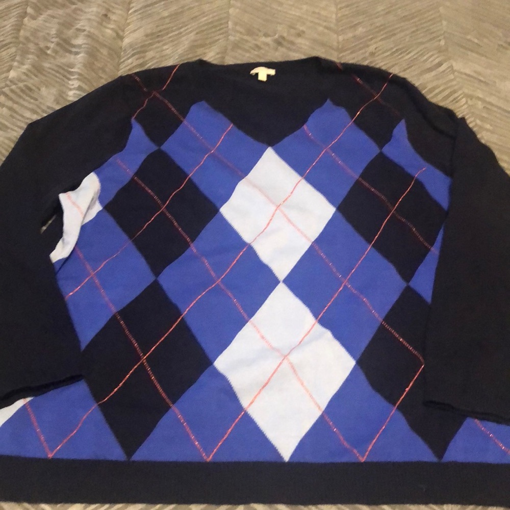 Argyle sweater